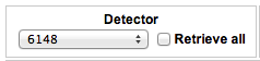 Detector drop down